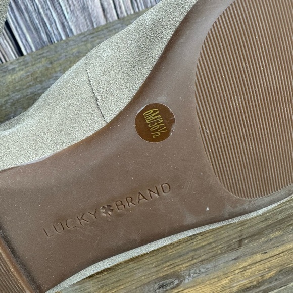 Lucky Brand Suede Ballet Flats- Size 6 - Picture 11 of 11